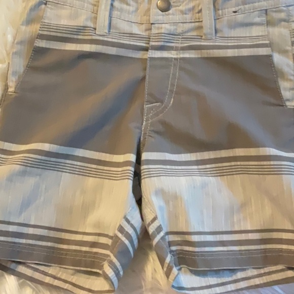 Volcom Gray Striped Shorts - Picture 3 of 6
